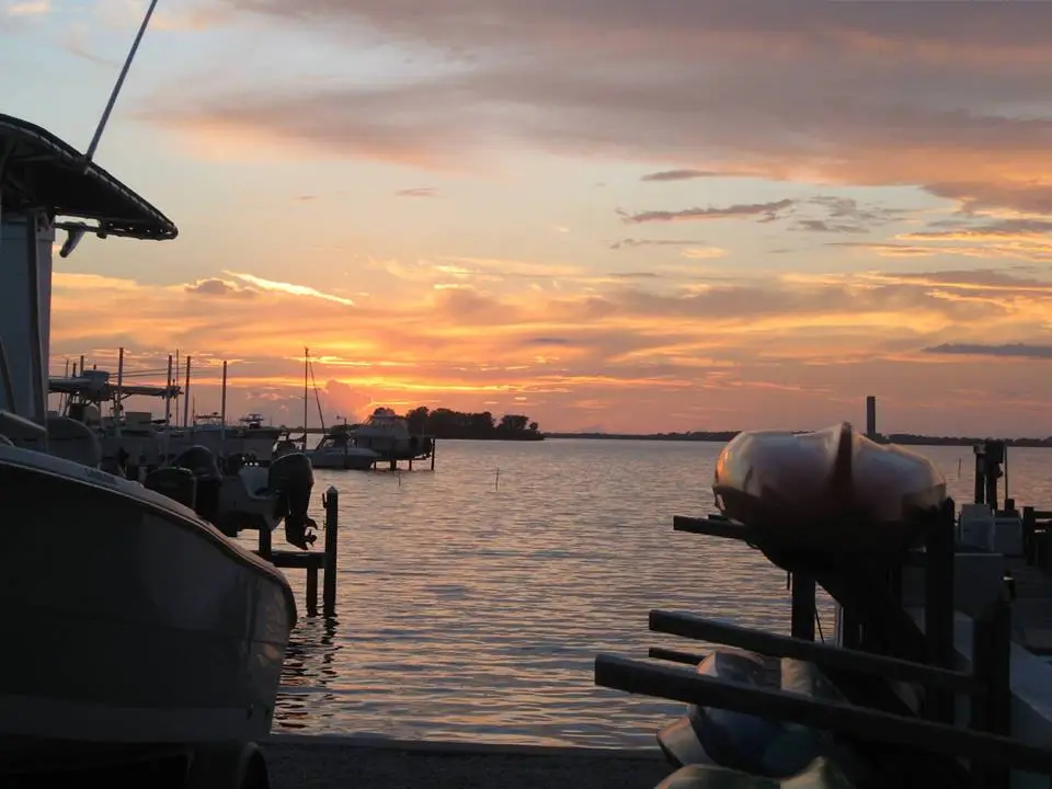 Sunset in Ozona, Palm Harbor